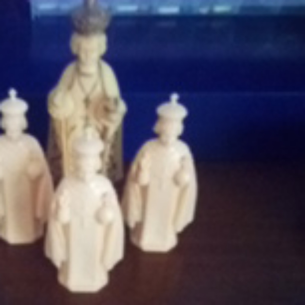 Set Of Four Religious Priests